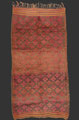 TM 2321, fine + very rare pile rug from the Beni Snassen, eastern Morocco near Oujda, mid 20th century, 375 x 190 cm (12' 4'' x 6' 4''), high resolution image + price on request







